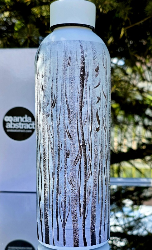Anda Abstract Thermo Bottle - "Forest Shadow"