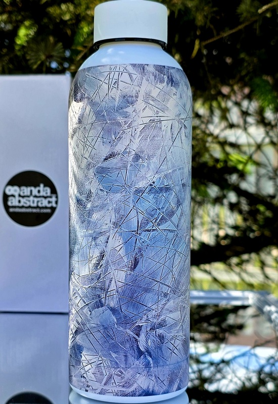 Anda Abstract Thermo Bottle - "Ice Age"
